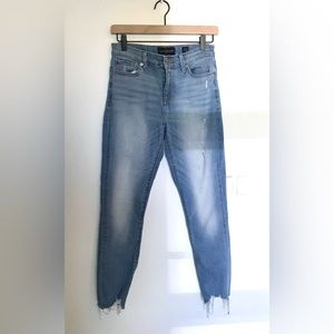 Lucky Brand Ava Crop High Waisted Skinny Jean